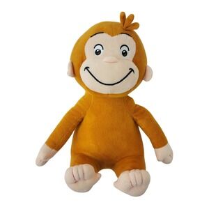 Curious George Plush Monkey Stuffed Animal 12 Inch Classic Character Toy Brown